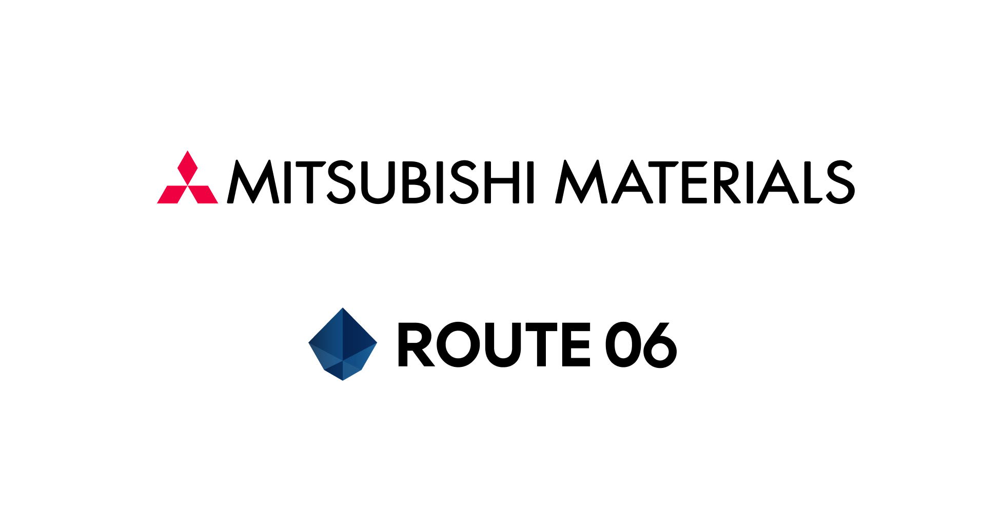 Mitsubishi Materials Corporation Logo & ROUTE06, Inc Logo